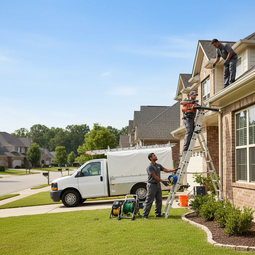 Home Gutter Service in Chambersburg, IL near me